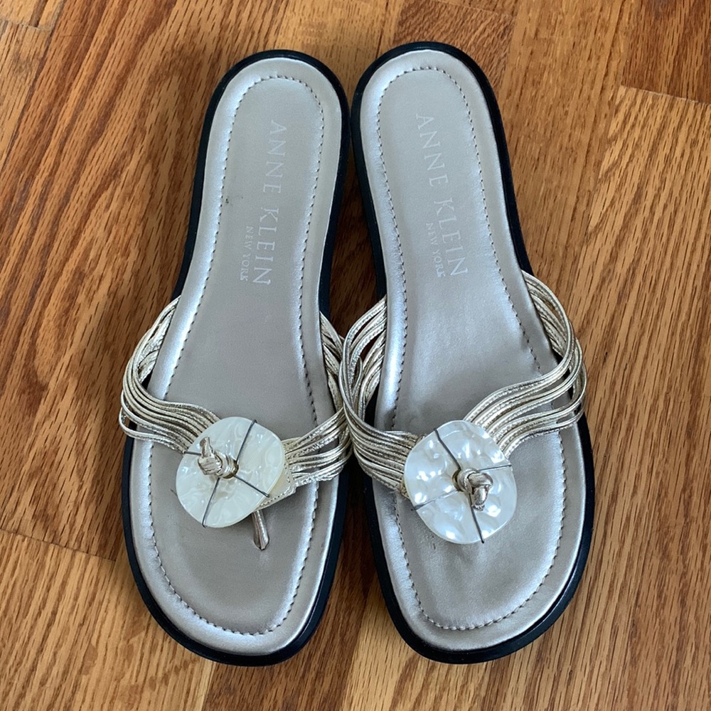 Anne Klein New York Dressy Flip Flop Sandals